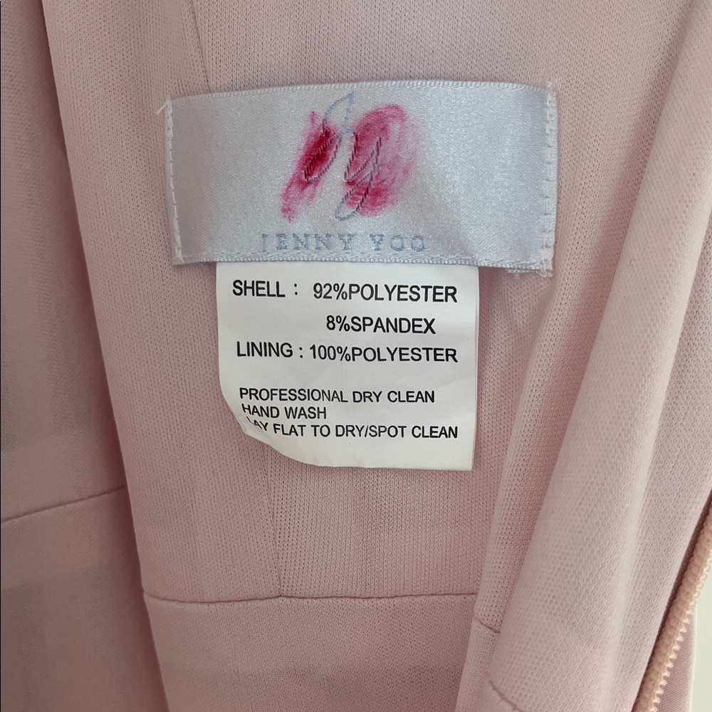 Jenny Yoo Maracaine Pink Evening Gown Size 16 - Picture 11 of 11